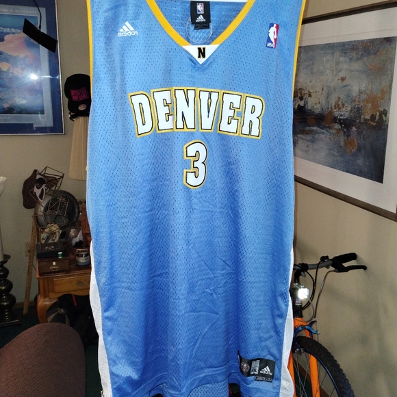 Allen Iverson Denver Nuggets Adidas basketball jersey size 4XL - Picture 4 of 9
